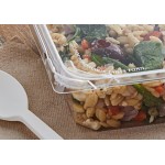 Dart TamperGuard Recessed Lid for Tamper-Resistant, Tamper-Evident Containers - 300/Case