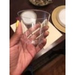Choice 9 oz. Clear Disposable Plastic Tumbler - 20/Pack