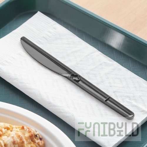 WeGo Black Polystyrene Knife Dispenser Refill - 1,000/Case
