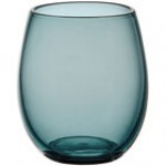 Acopa Pangea 15 oz. Mauve Stemless Wine Glass - Sample