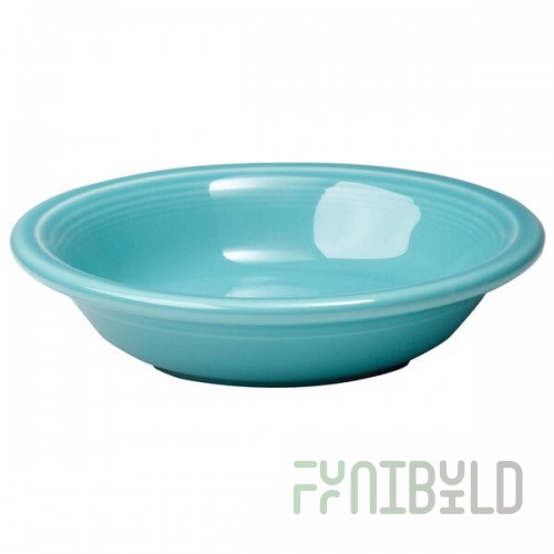 Fiesta® Dinnerware from Steelite International HL459107 Turquoise 6.25 oz. China Fruit Bowl / Monkey Dish - 12/Case