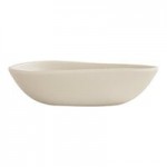 Cal-Mil Bali 48 oz. White Irregular Round Melamine Dressing Crock - 6/Case