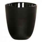 Cal-Mil Bali 48 oz. White Irregular Round Melamine Dressing Crock - 6/Case