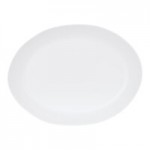 Cal-Mil Bali 48 oz. White Irregular Round Melamine Dressing Crock - 6/Case