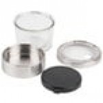 Cal-Mil 3492-4-15NL Mixology Luxe Chilled Organizers with Notched Lid Set