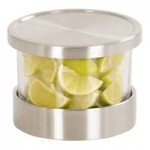 Cal-Mil 3492-4-15NL Mixology Luxe Chilled Organizers with Notched Lid Set