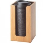 Cal-Mil 22052-60 Bamboo Appetizer Tray with Stainless Steel Insert