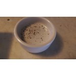 American Metalcraft MELBPH 1 oz. Melamine Butter Dish