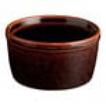 Acopa Keystone 4 oz. Chestnut Porcelain Ramekin - 72/Case