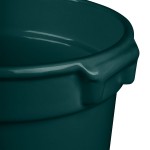 TableCraft CW1310HGN 11 Qt. Hunter Green Cast Aluminum Bain Marie Soup Bowl TableCraft CW1310HGN 11 Qt. Hunter Green Cast Aluminum Bain Marie Soup Bowl