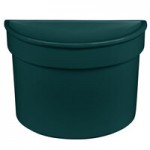 TableCraft CW1310HGN 11 Qt. Hunter Green Cast Aluminum Bain Marie Soup Bowl TableCraft CW1310HGN 11 Qt. Hunter Green Cast Aluminum Bain Marie Soup Bowl