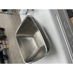 Vollrath 47637 Double Wall Square Beehive 8.2 Qt. Serving Bowl
