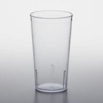 GET 6609-1-CL 9 oz. Clear Customizable SAN Plastic Short Pebbled Tumbler - 72/Case GET 6609-1-CL 9 oz. Clear Customizable SAN Plastic Short Pebbled Tumbler - 72/Case