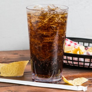 GET 4420-CL Luxury 20 oz. Clear Customizable SAN Plastic Tumbler - 24/Case