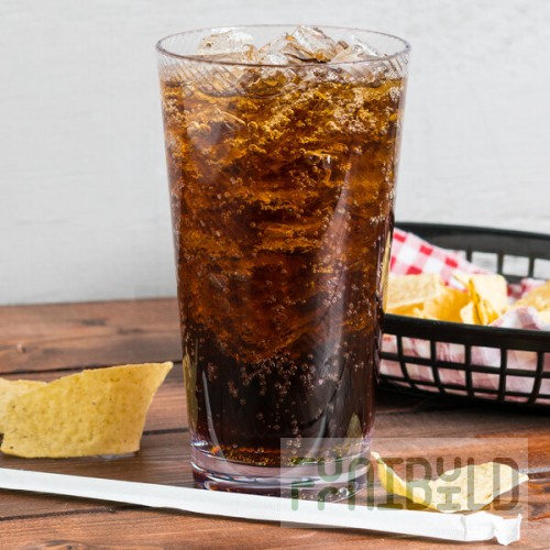 GET 4420-CL Luxury 20 oz. Clear Customizable SAN Plastic Tumbler - 24/Case
