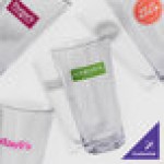 GET 4420-CL Luxury 20 oz. Clear Customizable SAN Plastic Tumbler - 24/Case GET 4420-CL Luxury 20 oz. Clear Customizable SAN Plastic Tumbler - 24/Case