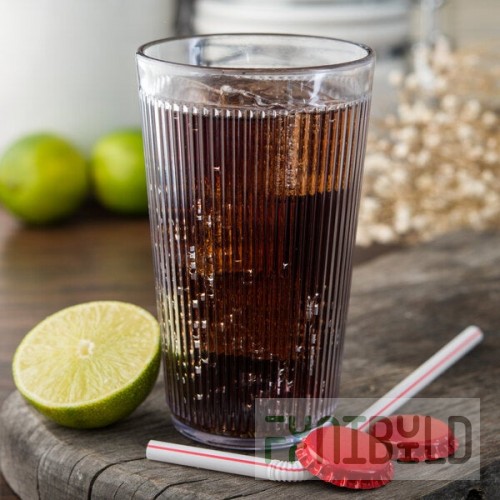 Carlisle 401207 Crystalon Stack-All 12.3 oz. Clear SAN Plastic Tumbler - 12/Case