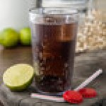 Carlisle 401207 Crystalon Stack-All 12.3 oz. Clear SAN Plastic Tumbler - 12/Case