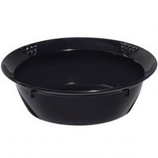 GET BB-186-10-BK 10 Qt. Black Sonoma Melamine Bowl - 6/Case GET BB-186-10-BK 10 Qt. Black Sonoma Melamine Bowl - 6/Case