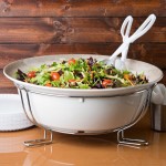 GET BB-186-10-BK 10 Qt. Black Sonoma Melamine Bowl - 6/Case