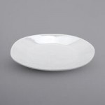 GET B-18-AM-W Arctic Mill 16 oz. White Glazed Irregular Round Melamine Bowl - 12/Case