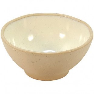 Dalebrook Marl from Global Tableware Collective 28 oz. Cream Melamine Bowl - 6/Case Dalebrook Marl from Global Tableware Collective 28 oz. Cream Melamine Bowl - 6/Case