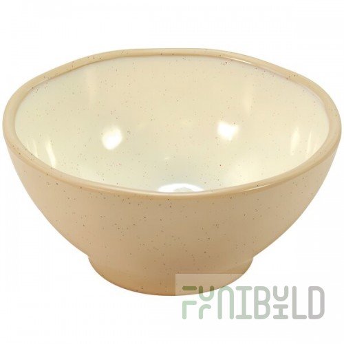 Dalebrook Marl from Global Tableware Collective 28 oz. Cream Melamine Bowl - 6/Case