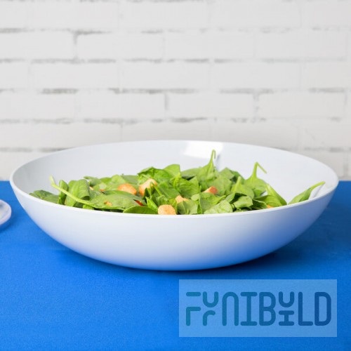 GET ML-239-W 11.4 Qt. White Siciliano Bowl