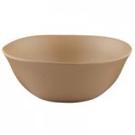 Elite Global Solutions ECO1015 Greenovations 10 oz. Black Round Melamine Bowl - 6/Case