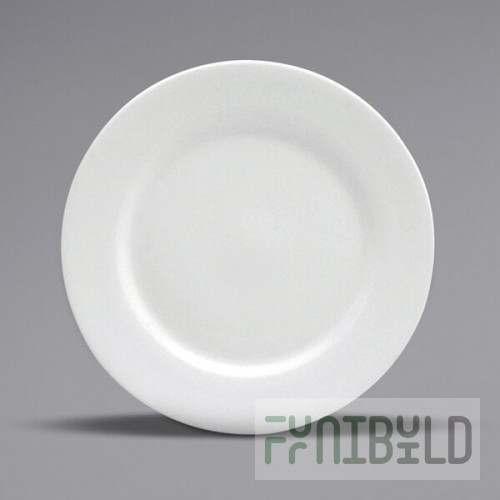 Oneida Buffalo Bright White Ware by 1880 Hospitality F8010000124 7 1/2