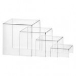 Cal-Mil 239 Stainless Steel Nesting Riser Set