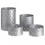 Front of the House Dots 4-Piece Stainless Steel Riser Set