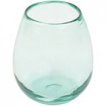Kalalou 8 oz. Recycled Wine Glass - 6/Case