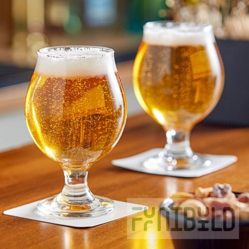 Libbey 3807 13 oz. Customizable Belgian Beer / Tulip Glass - 12/Case