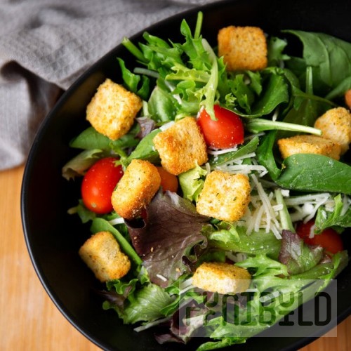 Fresh Gourmet 2.5 lb. Premium Homestyle Seasoned Croutons - 4/Case