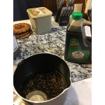 Kikkoman Traditionally Brewed Less Sodium Soy Sauce .5 Gallon Container - 6/Case