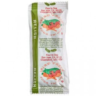 Heinz 9 Gram Sweet Relish Portion Packets - 200/Case