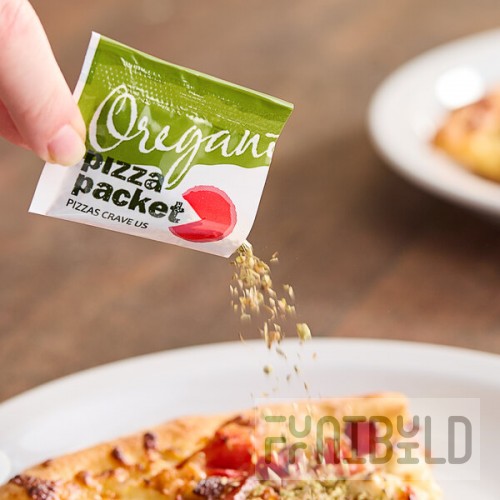 Pizza Packet Oregano Packet 0.023 oz. - 500/Case