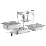 Choice Classic 4 Qt. Half Size Chafer