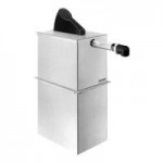 Server Express System Round Black Countertop / Drop-In Pump Dispenser for 1.5 Gallon / 6 Qt. Pouches Server Express System Round Black Countertop / Drop-In Pump Dispenser for 1.5 Gallon / 6 Qt. Pouches