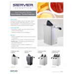 Server Express System Round Black Countertop / Drop-In Pump Dispenser for 1.5 Gallon / 6 Qt. Pouches Server Express System Round Black Countertop / Drop-In Pump Dispenser for 1.5 Gallon / 6 Qt. Pouches