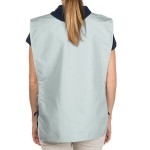 Intedge Sea Green Adjustable Poly-Cotton Cobbler Apron with 2 Pockets - 29