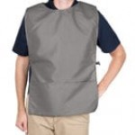 Intedge Sea Green Adjustable Poly-Cotton Cobbler Apron with 2 Pockets - 29