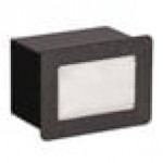 Vollrath FMN-1 In-Counter Black Thermoplastic Flush Mount Folded Napkin Dispenser - Cut-Out Dimensions - Cut-Out Dimensions 7 9/16