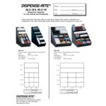 Dispense-Rite Black Polystyrene Wide Countertop Lid, Straw, and Condiment Organizer WLO-1B Dispense-Rite Black Polystyrene Wide Countertop Lid, Straw, and Condiment Organizer WLO-1B