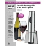 Waring WWO120 Portable Rechargeable Wine Bottle Opener Waring WWO120 Portable Rechargeable Wine Bottle Opener