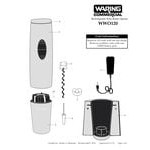 Waring WWO120 Portable Rechargeable Wine Bottle Opener Waring WWO120 Portable Rechargeable Wine Bottle Opener