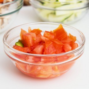 Arcoroc E9158 Stackable 7.5 oz. Glass Ingredient Bowl by Arc Cardinal - 36/Case