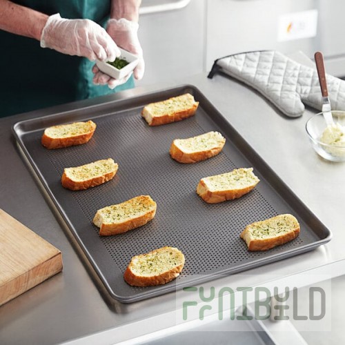 Vollrath 9002NSP Wear-Ever Full Size 18 Gauge Non-Stick 18