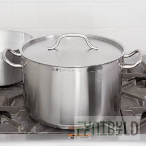 Vollrath / Lincoln 3904 Optio 16 Qt. Sauce Pot with Cover